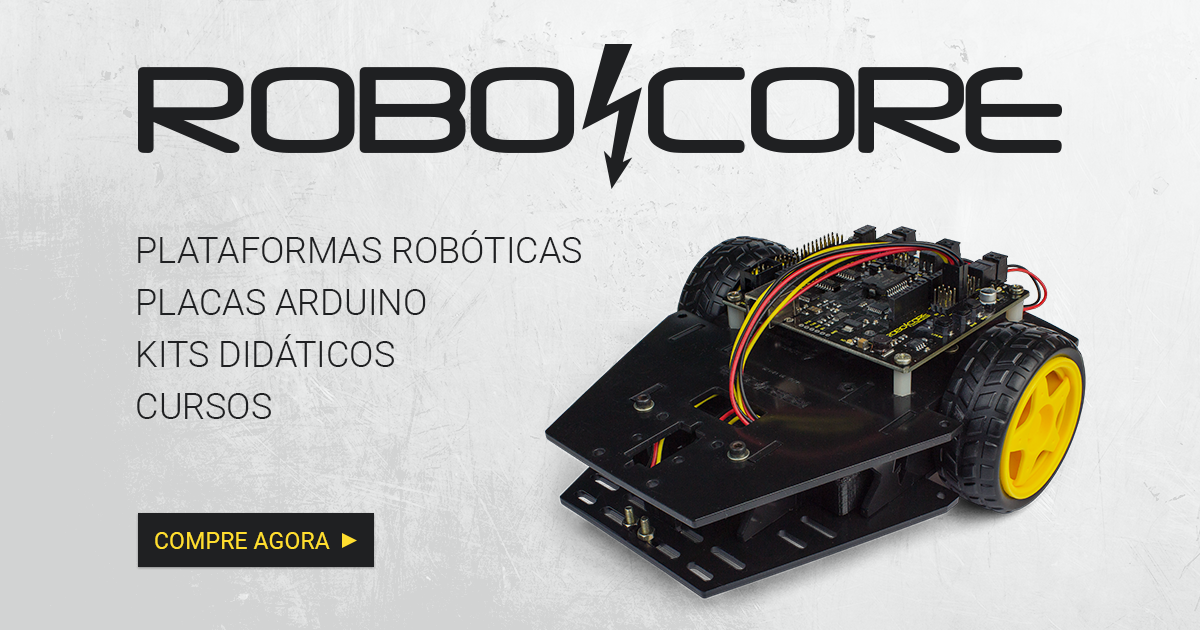 Suporte Pan/Tilt para Câmera Raspberry Pi - Itens Mecânicos - RoboCore